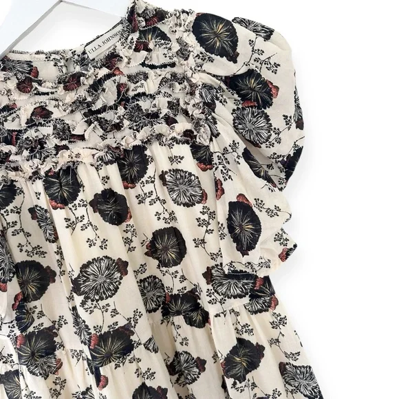 Ulla Johnson • Cassian Floral Cotton-Blend Midi Dress NWOT - Picture 12 of 15